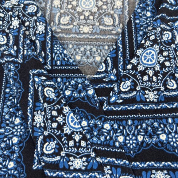 Lane Bryant Cap Sleeve Top woman's plus size 14 16 XL Blue - Picture 4 of 7